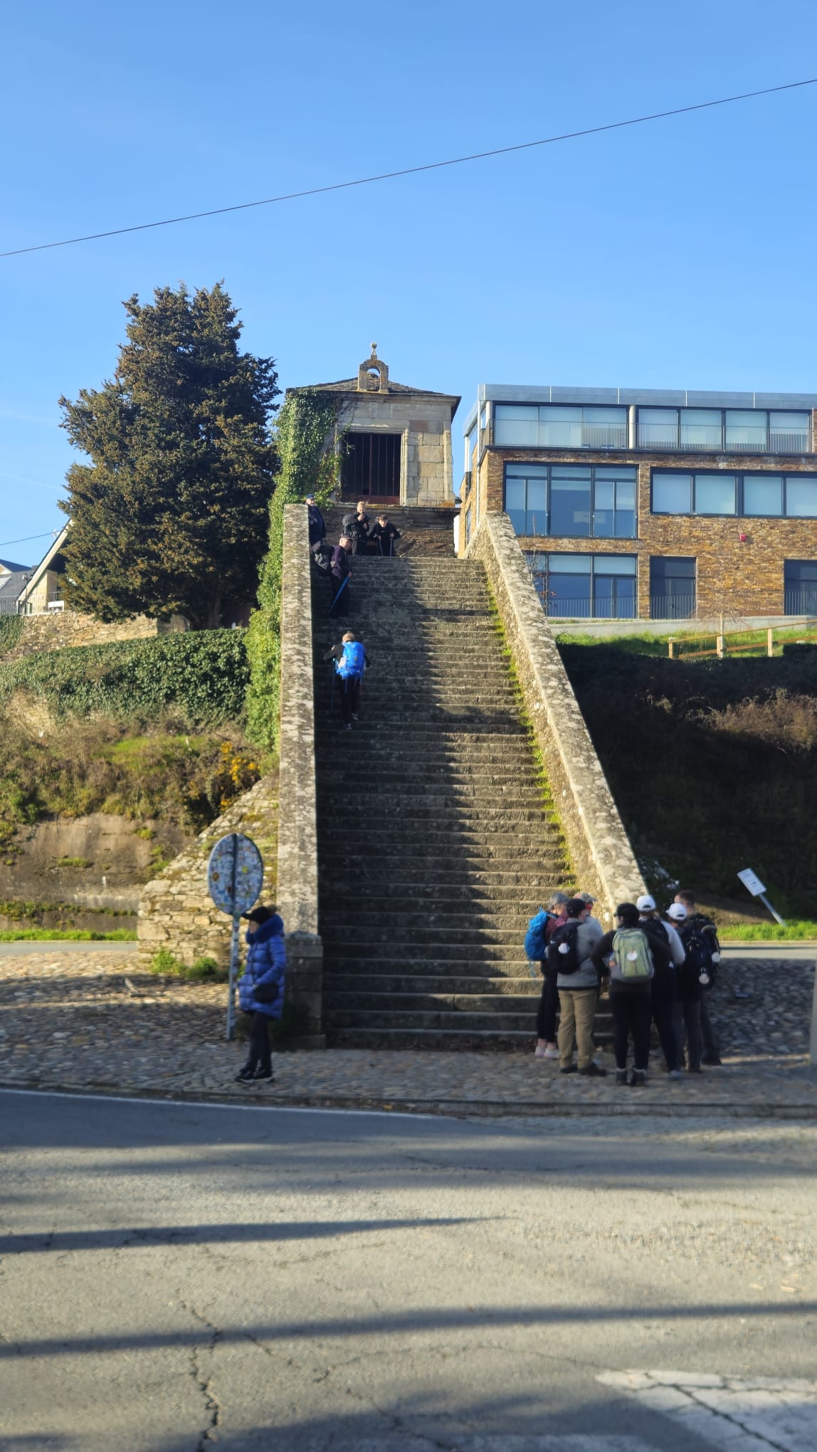 Escalinata Portomarín